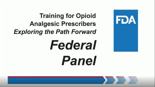 FDA Workshop on Prescriber Education