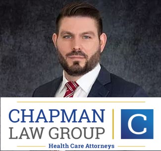 Ron Chapman II, with Chapman Law Group Logo