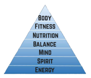 the hierarchy of the seven pillars of health